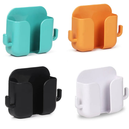 Wall Mounted Multipurpose Holder with Hooks Storage Organizer