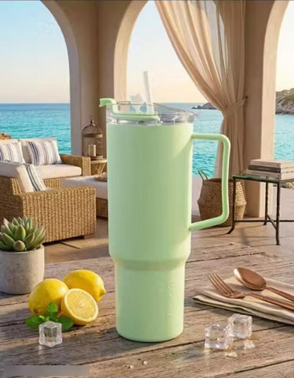 tumbler with straw leakproof travel mug office & travel
