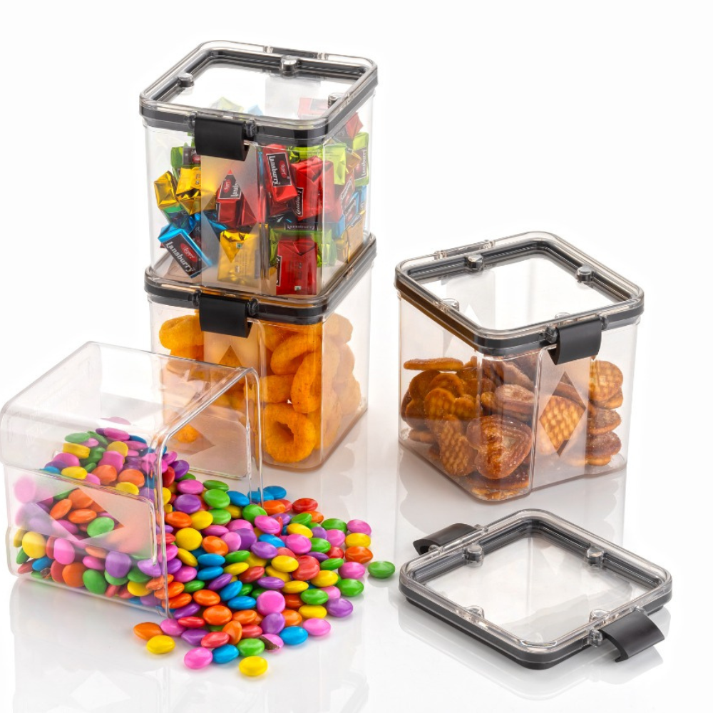 Airtight Food Storage Containers Leakproof Kitchen Organizer